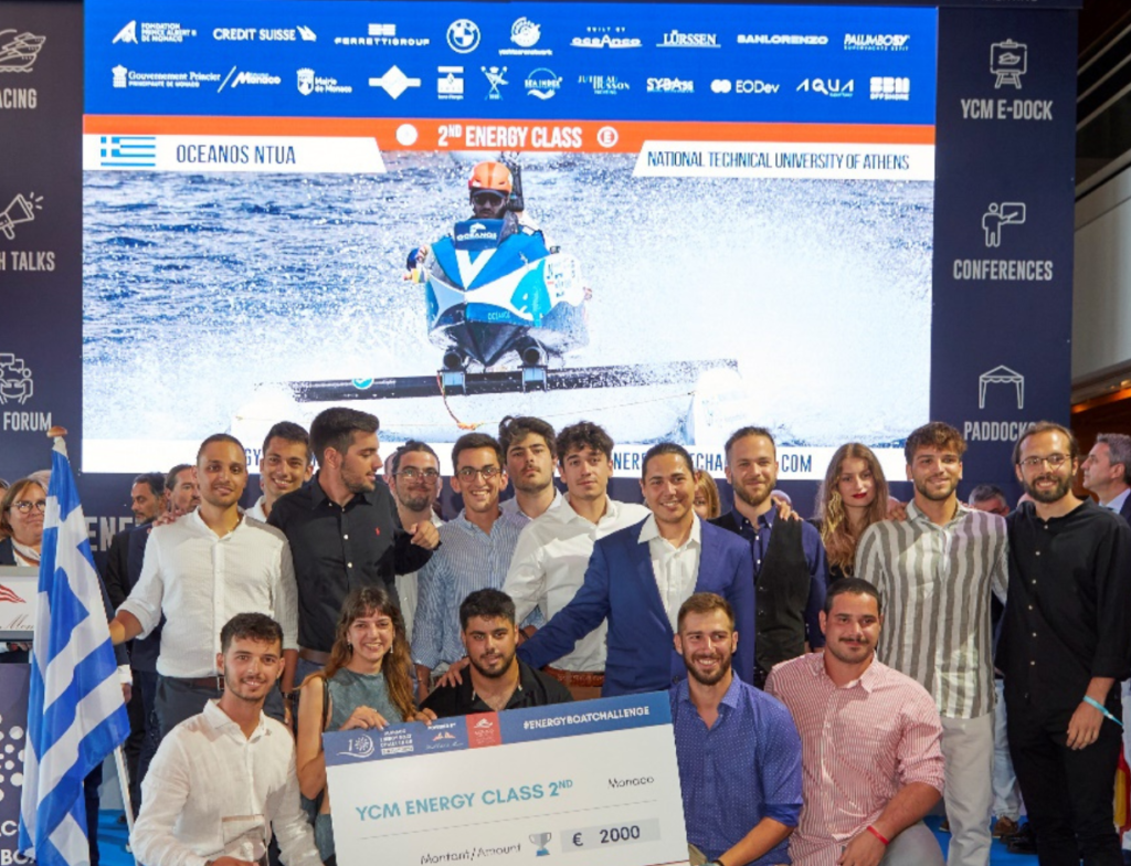International distinction of Oceanos NTUA Racing Boat Team in MEBC 2023